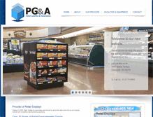Tablet Screenshot of petergaietto.com